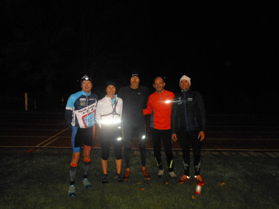 fin d'une belle séance de cross (Départ,soutien et sprint,pour un total de 4000m) ce lundi 06/11/17